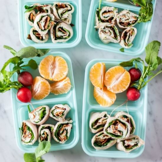 Turkey Bacon Ranch Pinwheel Snacks - Recipe photo by mealpreponfleek