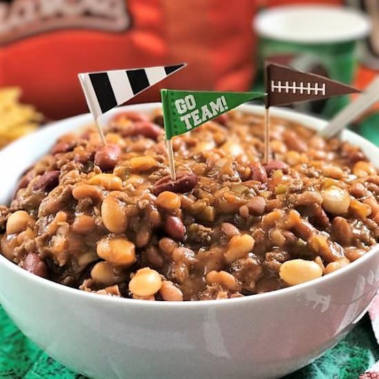 Game Day Domination Bean Dish - Recipe photo by The Prize of Cooking