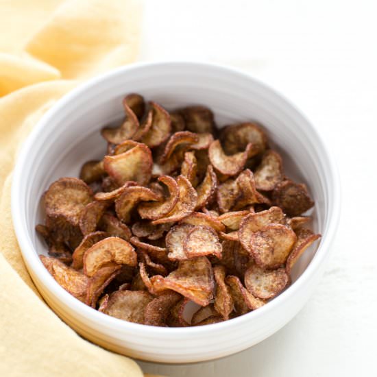 Radish Chips - Recipe photo by littlebitrecipes