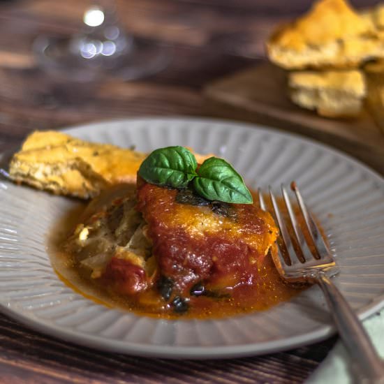 Eggplant Rollatini - Recipe photo by skillets and pots