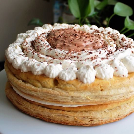 Chocolate St. Honoré Cake - Recipe photo by MyRecipeReviews