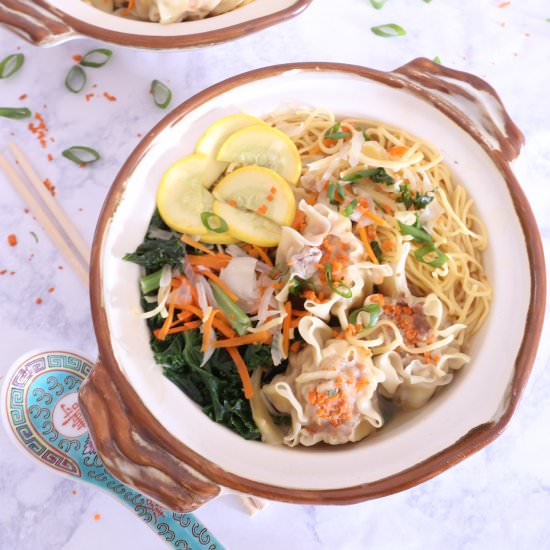 Wonton Noodle Soup - Recipe photo by todays delight