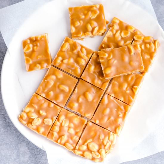 4 Ingredient Peanut Butter Fudge - Recipe photo by You Totally Got This