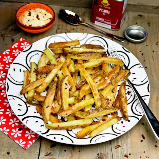 Crispy oven baked fries - Recipe photo by Culinaire bagage