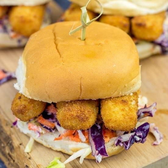 Fish Stick Sliders - Recipe photo by spicedblog