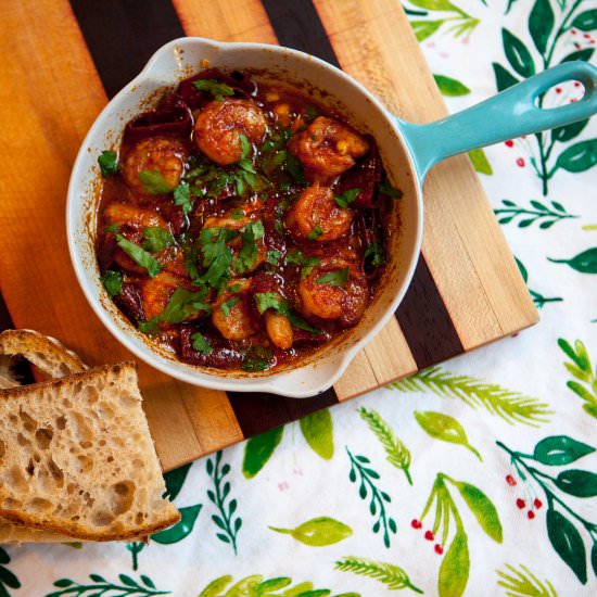 Gambas Shrimp - Recipe photo by Knit Nat