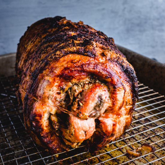 Porchetta Roast - Recipe photo by sipandfeast