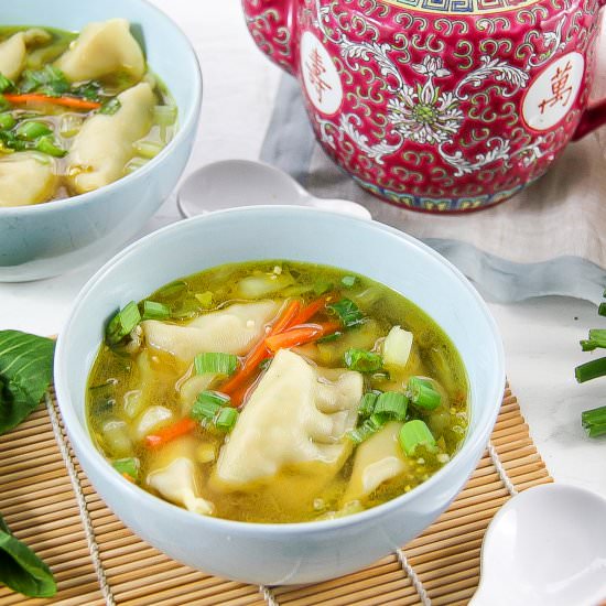 Chicken Potsticker Soup - Recipe photo by tonyastaab
