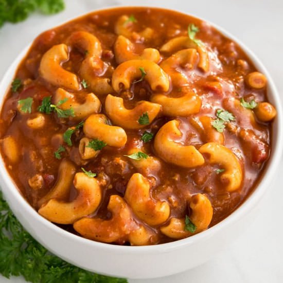 One Pot Chili Mac - Recipe photo by 1PotRecipes