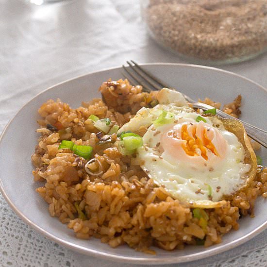 Kimchi Fried Rice - Recipe photo by adinutza