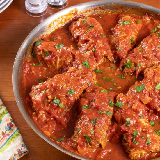 Stuffed Cabbage Rolls - Recipe photo by For the Love of Cooking