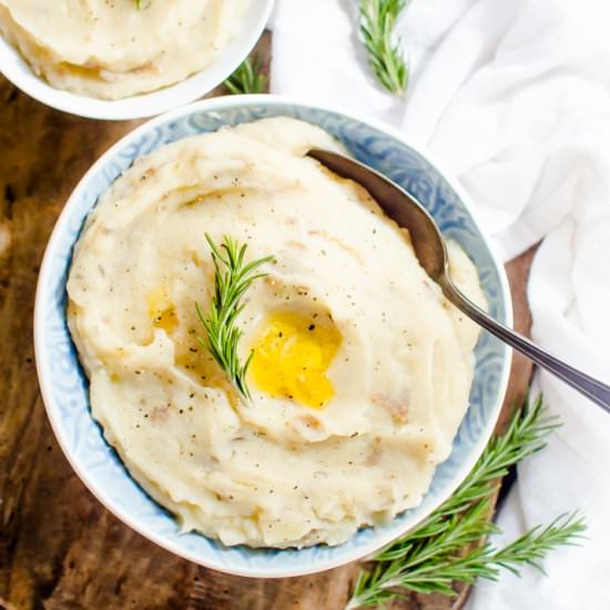 Instant Pot Cauliflower Potato Mash - Recipe photo by Thenaturalnurturer