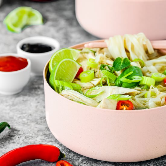 Easy Instant Pot Chicken Pho - Recipe photo by Mommys Home Cooking