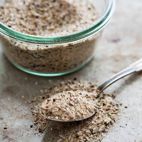 Homemade Garlic Herb Salt - Recipe photo by goodlifeeats