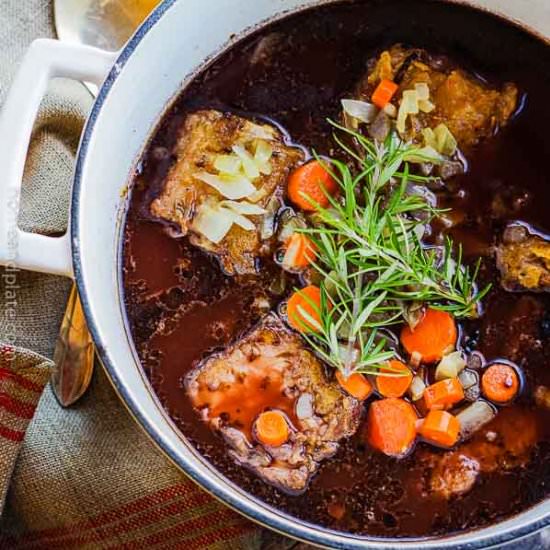 Braised Beef Short Ribs - Recipe photo by homeandplate