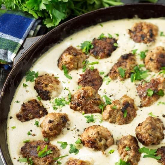 Swedish Meatballs - Recipe photo by Barbara Curry