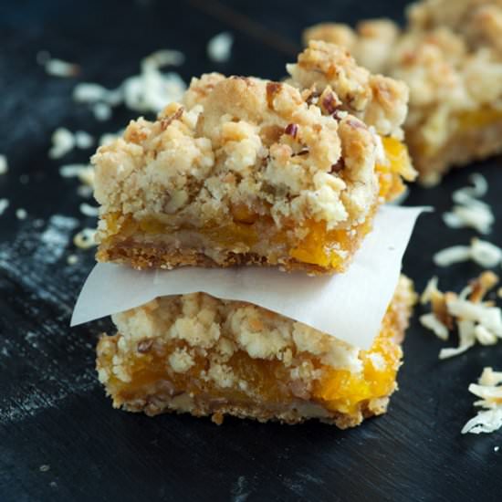 Apricot Bars - Recipe photo by Barbara Curry