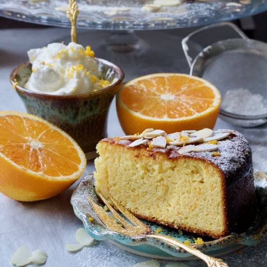 Gluten-Free Orange & Almond Cake - Recipe photo by joskitchenlarder