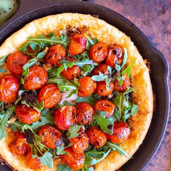 Dutch Baby Smoked Gouda Tomatoes - Recipe photo by Only Gluten Free Recipes