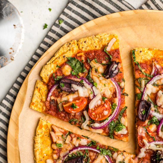 Sweet Potato Pizza Crust - Recipe photo by from my bowl