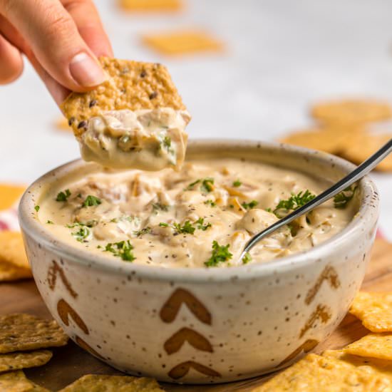 Vegan French Onion Dip - Recipe photo by from my bowl