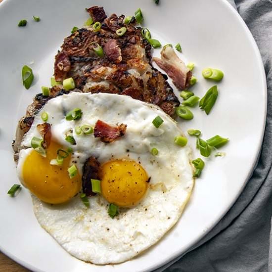Crispy Speck Alto Adige Rosti - Recipe photo by theseasonaljunkie