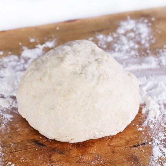 Easy No Yeast Pizza Dough Recipe - Recipe photo by pipandebby