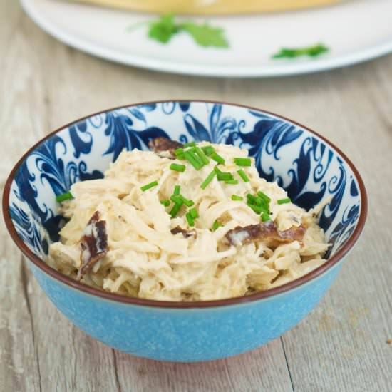 Slow Cooker Crack Chicken - Recipe photo by The Cookware Geek