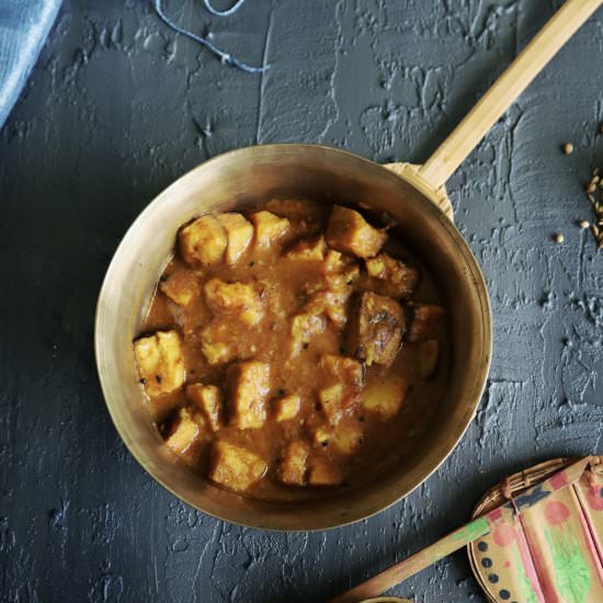 Elephant Foot Yam Curry - Recipe photo by Rapti B