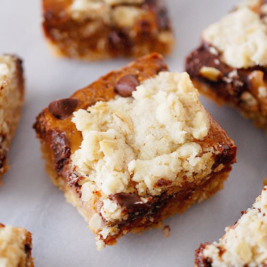 Chocolate caramel bars - Recipe photo by evabakes