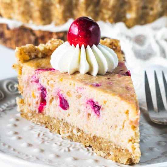 Orange Cranberry Vegan Pie - Recipe photo by piesandtacos