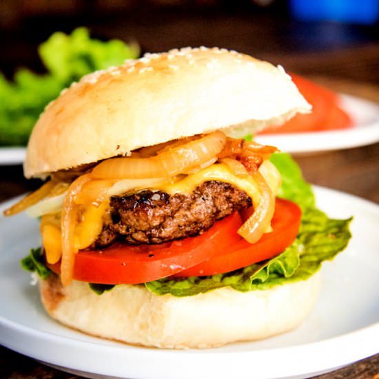 Best Homemade Beef Burgers - Recipe photo by KyleeCooks