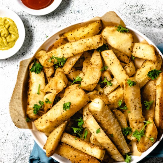 Easy Jicama Fries - Recipe photo by EatLiftBe