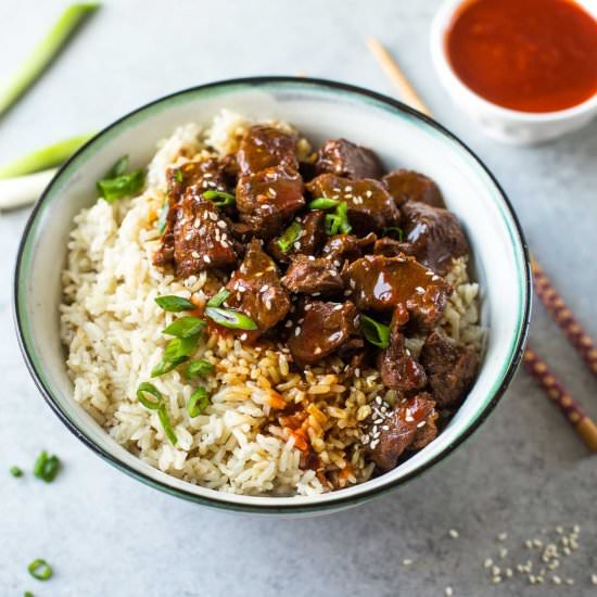 Instant Pot Korean Beef - Recipe photo by InquiringChef