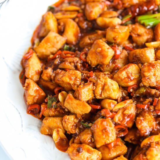 Spicy Kung Pao Chicken - Recipe photo by That Spicy Chick