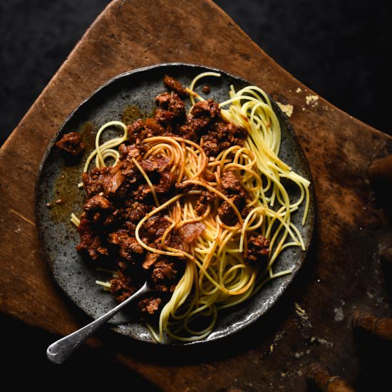 Vegan Worcestershire sauce - Recipe photo by georgeats