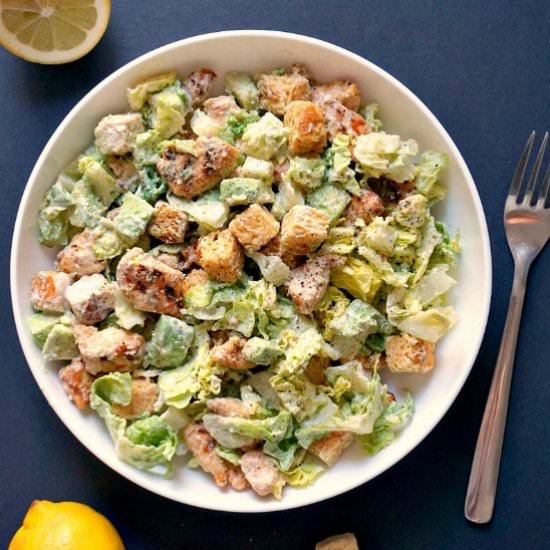 Grilled Chicken Caesar Salad - Recipe photo by mygorgeousrecipes