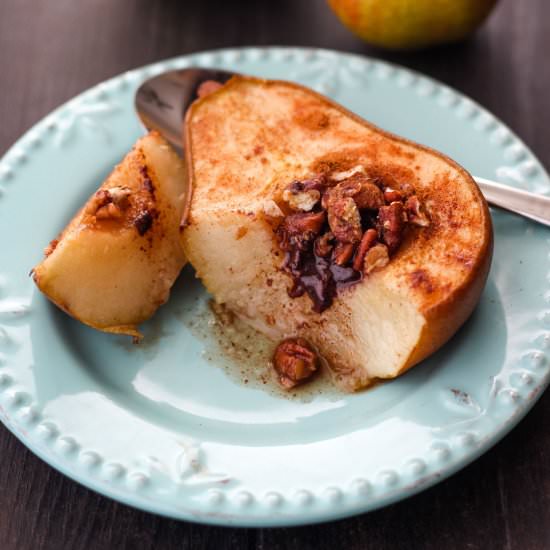 Toaster Oven Baked Pears - Recipe photo by toaster oven love