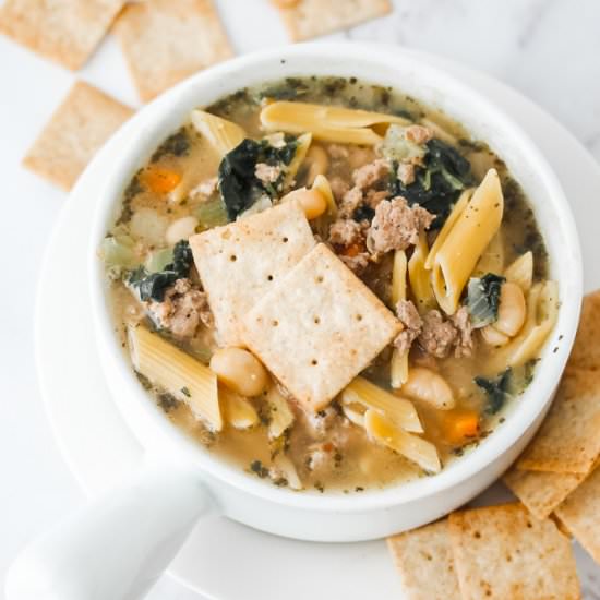 Ground Turkey Soup - Recipe photo by DineLikeShay