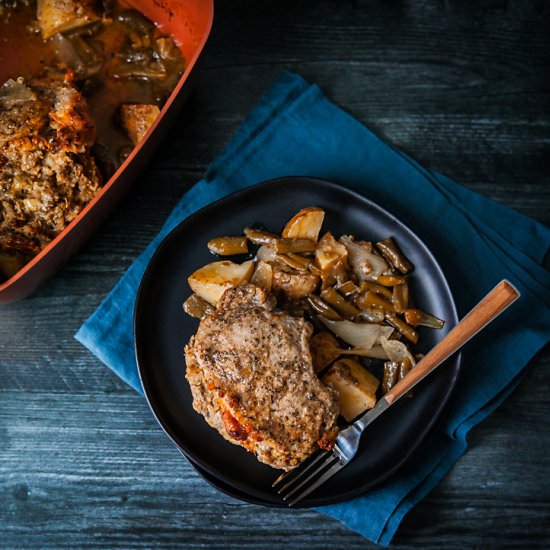 Stuffed Ranch Pork Chops - Recipe photo by ayokitchen