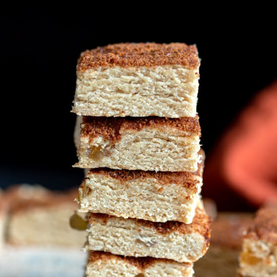 Vegan Snickerdoodle Bars - Recipe photo by richa