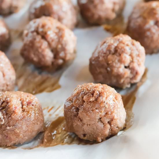 Meatballs - Recipe photo by MasalaHerb