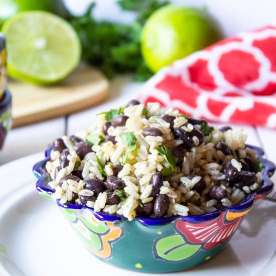 Black Beans and Rice - Recipe photo by BeyondtheCoop