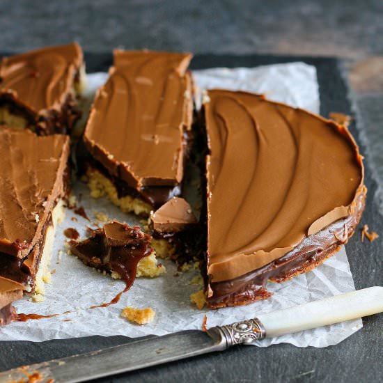 Espresso millionaire shortbread - Recipe photo by vanillafrost4