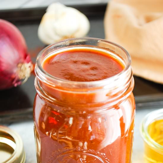 Healthier BBQ Sauce - Recipe photo by erinliveswhole
