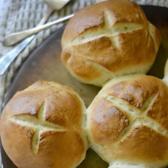 Homemade Kaiser Rolls - Recipe photo by Shari Lynne