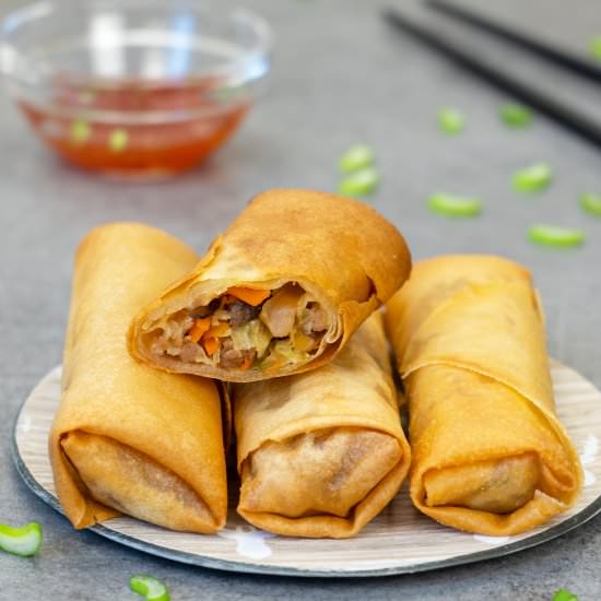 Spring Rolls - Recipe photo by El Mundo Eats