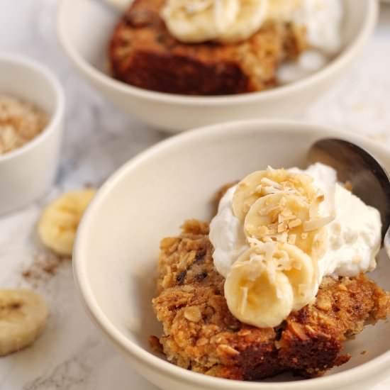 Banana&Coconut Cream Pie Oatmeal - Recipe photo by themindfulhapa