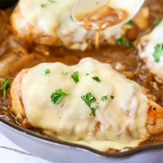 French Onion Chicken - Recipe photo by laughingspatula.com