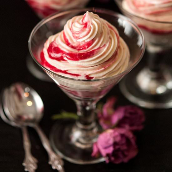 White Chocolate Cheesecake Mousse - Recipe photo by shekeepsalovelyhome